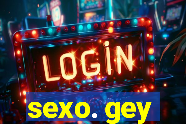 sexo. gey